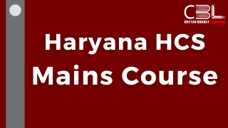 Haryana HCS Main Course