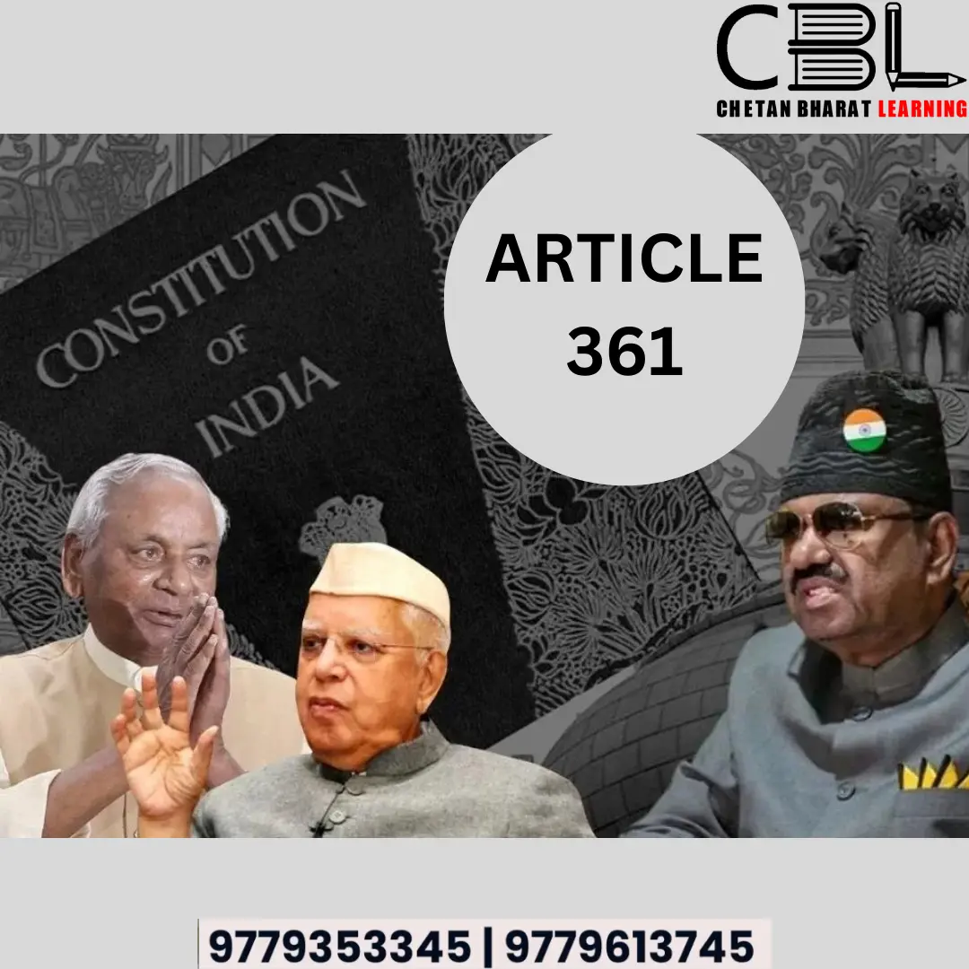 Article 361-Constitutional Immunity to the Governor