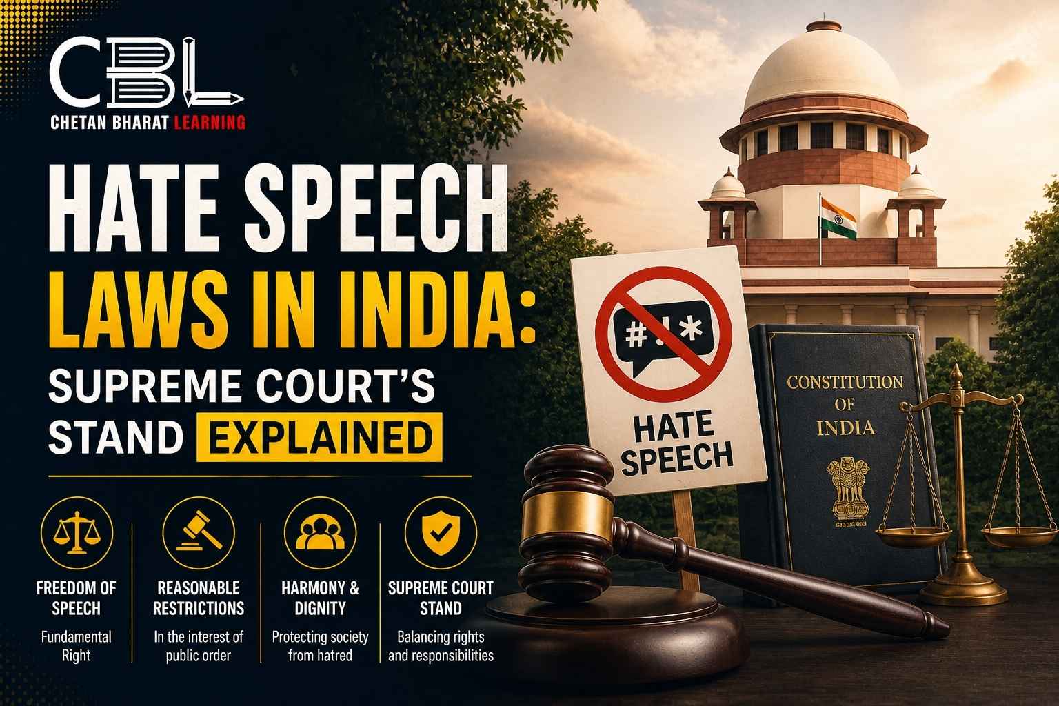 Hate Speech Laws in India Explained | Supreme Court View