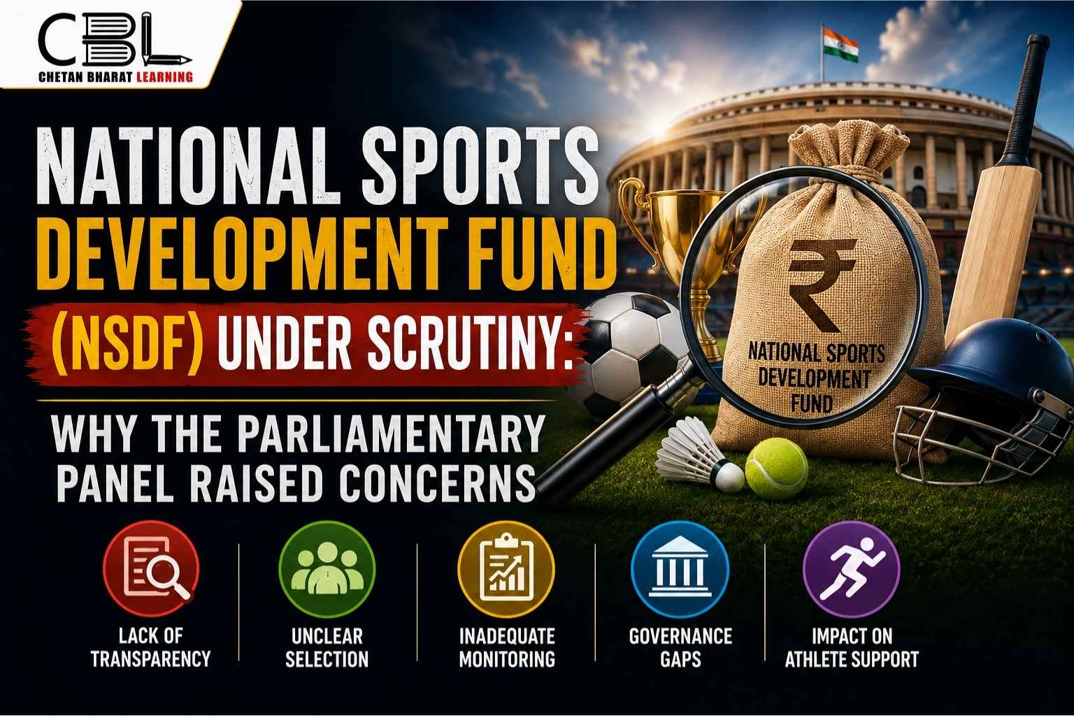 Nsdf Rude NSDF Controversy Explained | Sports Governance UPSC