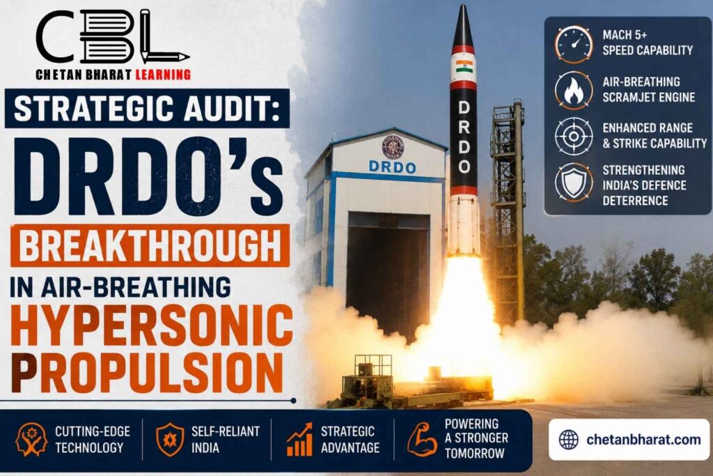 DRDO hypersonic scramjet propulsion breakthrough and India’s air-breathing missile technology for UPSC