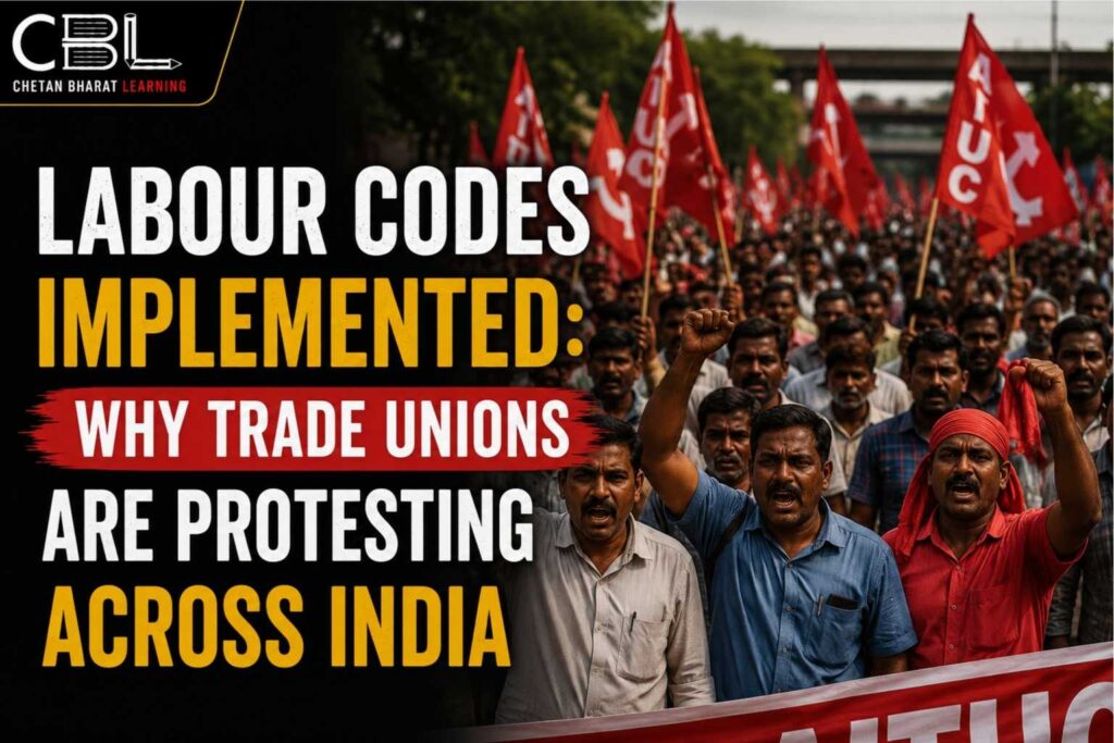 Labour Codes Implemented: Why Trade Unions Are Protesting Across India