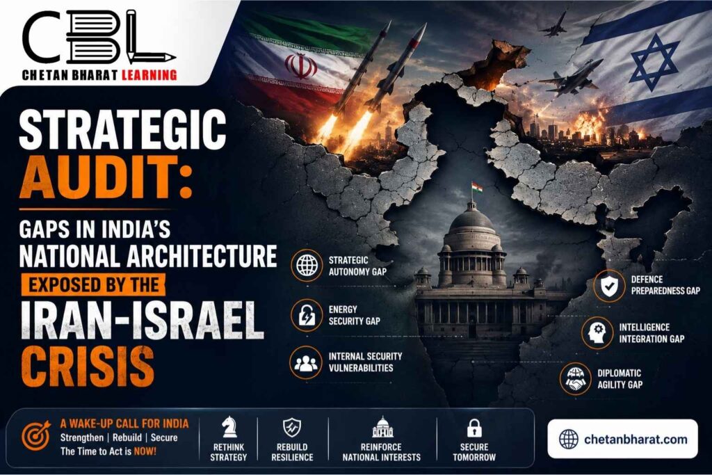 Strategic Audit: Gaps in India’s National Architecture Exposed by the Iran-Israel Crisis