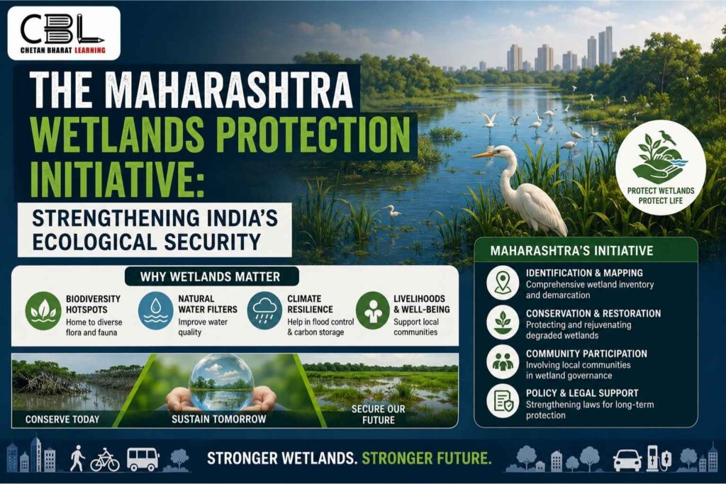 The Maharashtra Wetlands Protection Initiative: Strengthening India’s Ecological Security