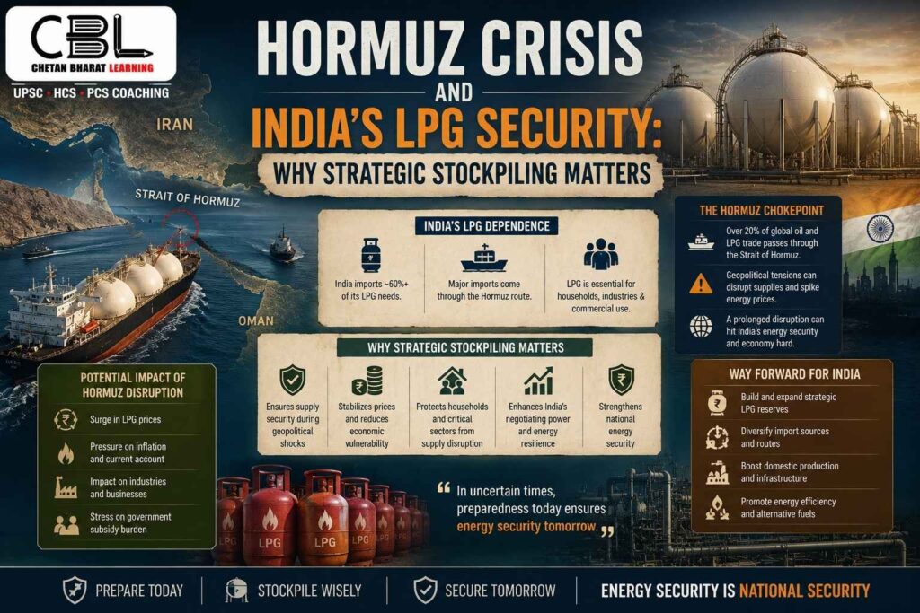 Hormuz Crisis and India’s LPG Security: Why Strategic Stockpiling Matters