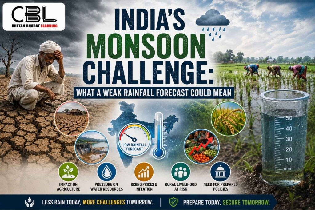 India’s Monsoon Challenge: What a Weak Rainfall Forecast Could Mean