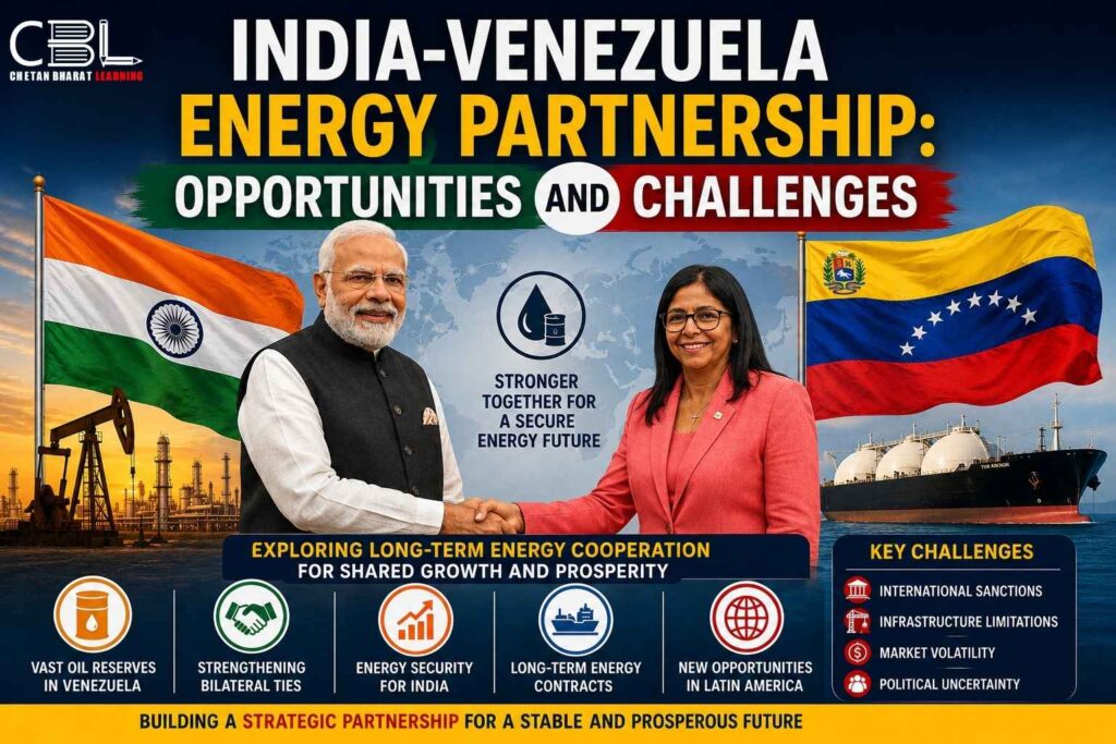 India and Venezuela strengthen energy cooperation through long-term energy partnership discussions and strategic collaboration.