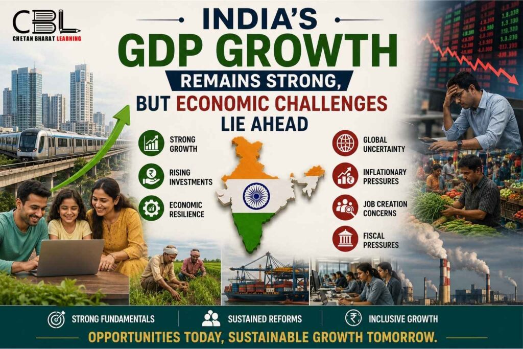 India’s GDP Growth Remains Strong, But Economic Challenges Lie Ahead
