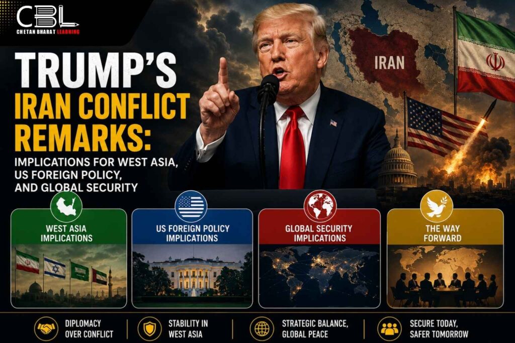Trump’s Iran Conflict Remarks: Implications for West Asia, US Foreign Policy, and Global Security