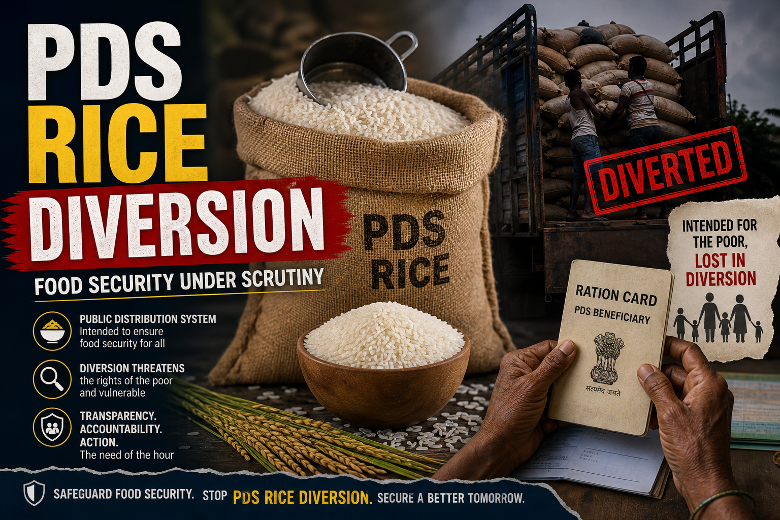 PDS Rice Diversion: Food Security Under Scrutiny