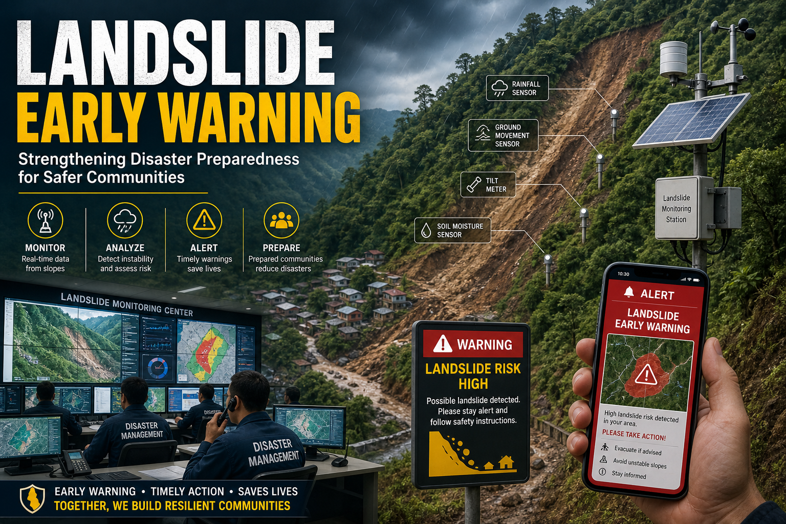Landslide Early Warning: Strengthening Disaster Preparedness