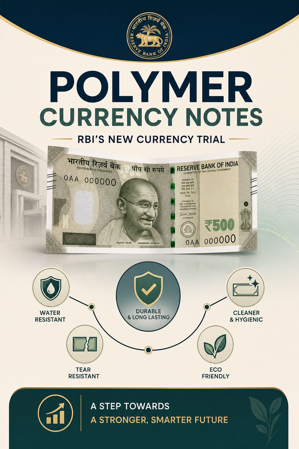 Polymer Currency Notes: RBI’s New Currency Trial