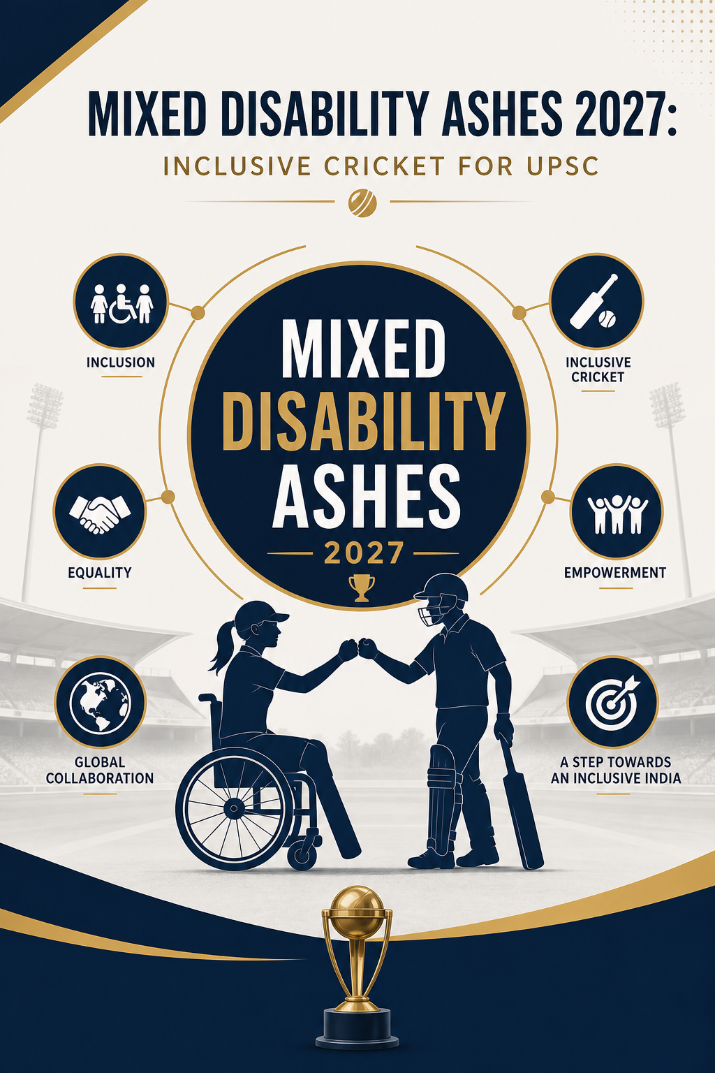 Mixed Disability Ashes 2027: Inclusive Cricket for UPSC