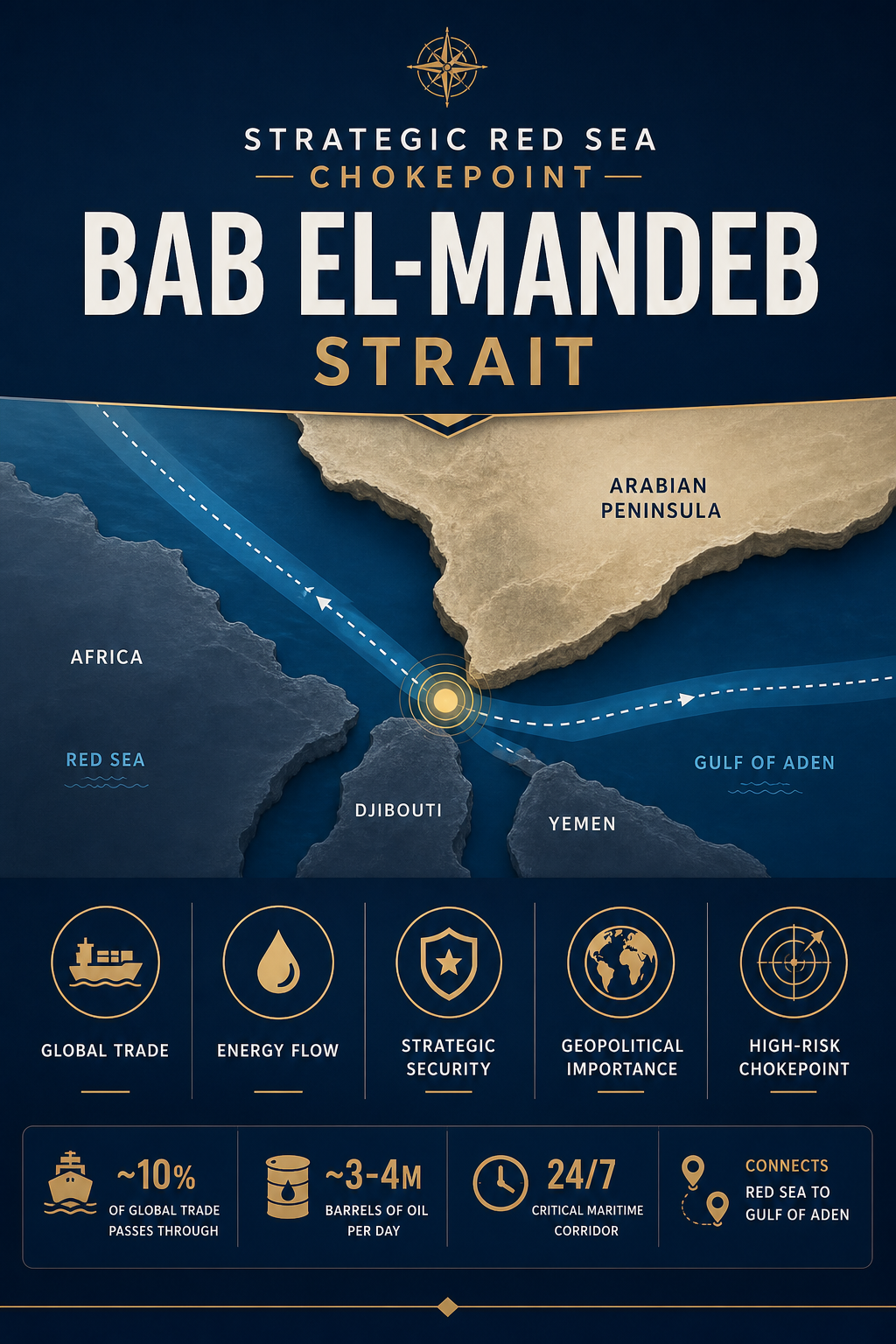 Bab el-Mandeb Strait: Strategic Red Sea Chokepoint
