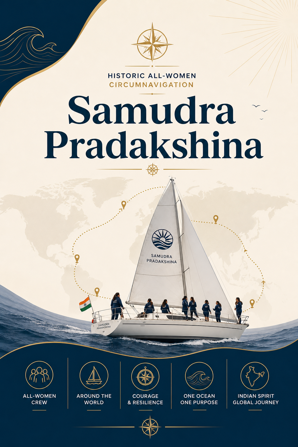 Samudra Pradakshina: Historic All-Women Circumnavigation