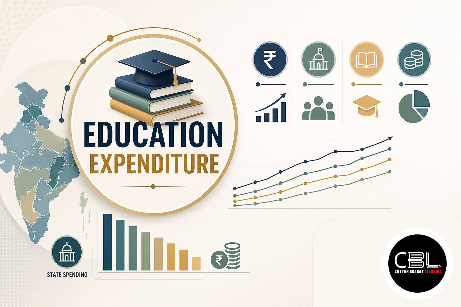 Education Expenditure: State Spending Trends for UPSC