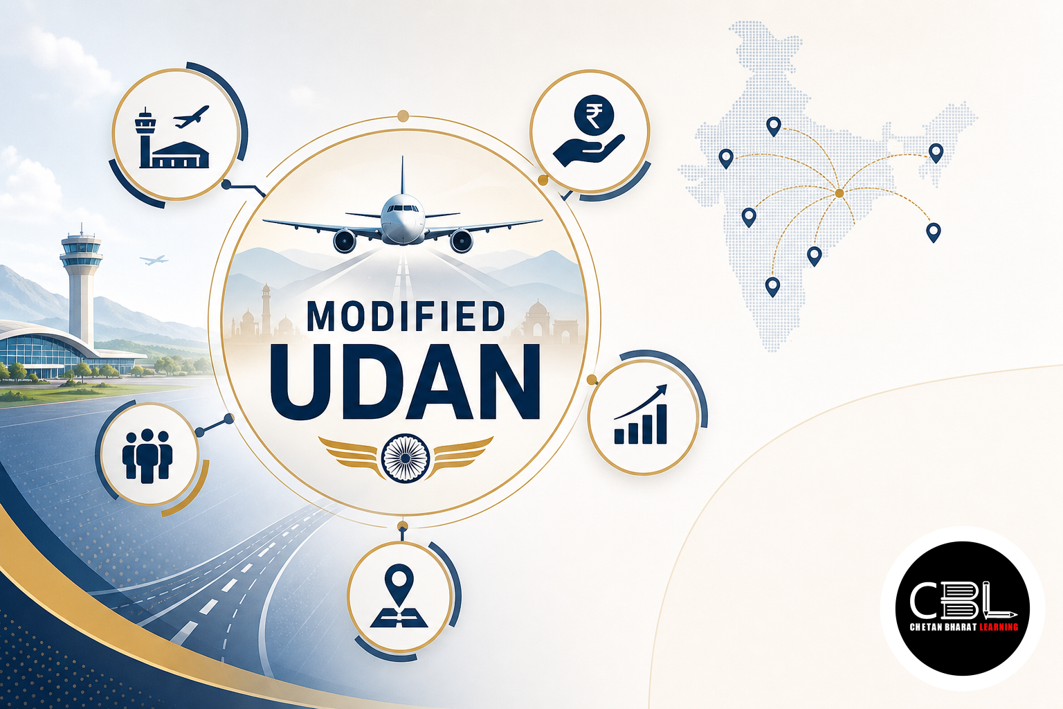 Modified UDAN: India’s Regional Aviation Push