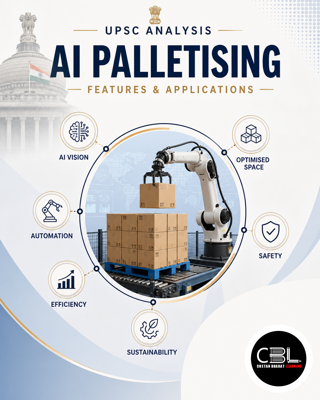 AI Palletising: UPSC Analysis, Features & Applications