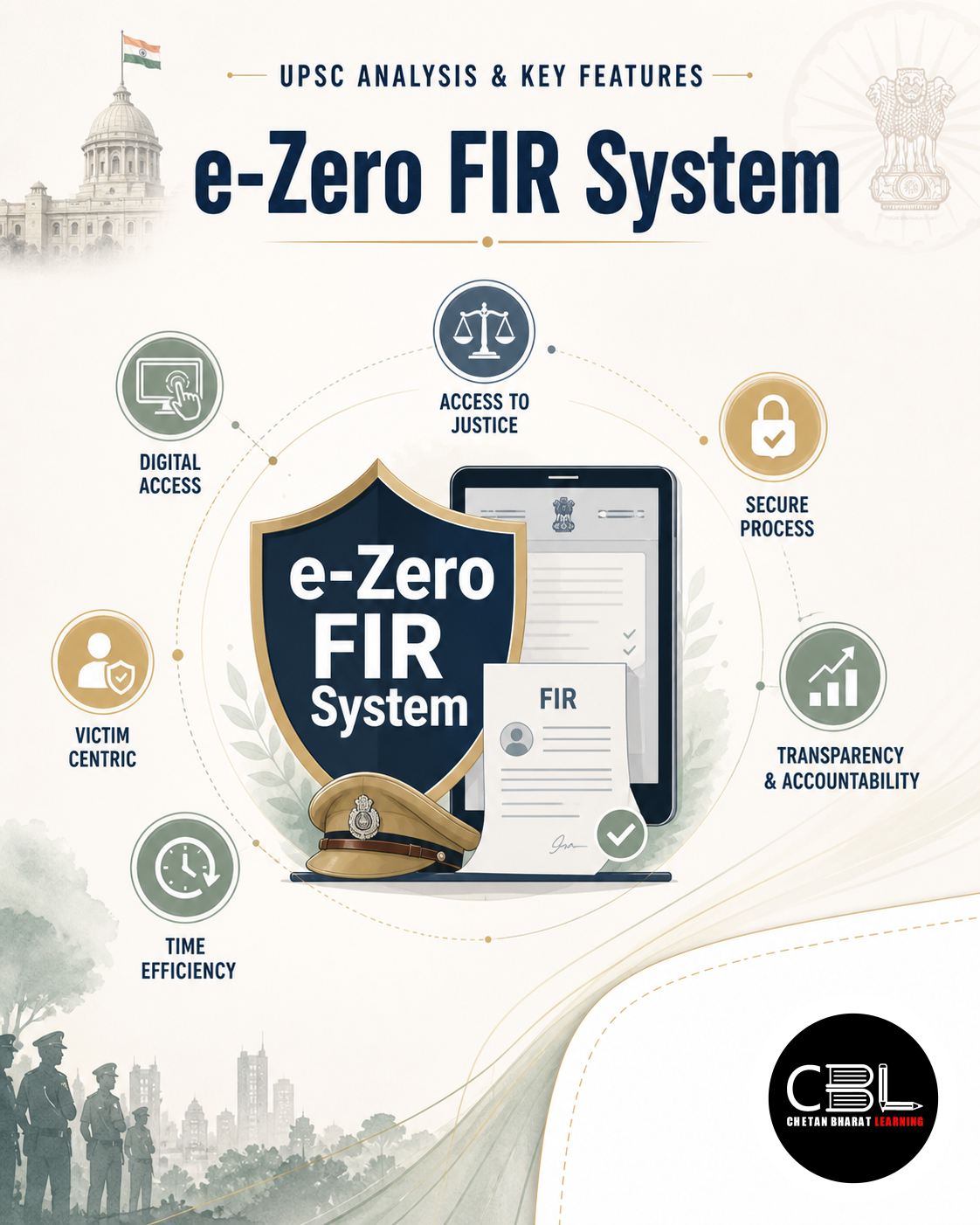 e-Zero FIR System: UPSC Analysis & Key Features