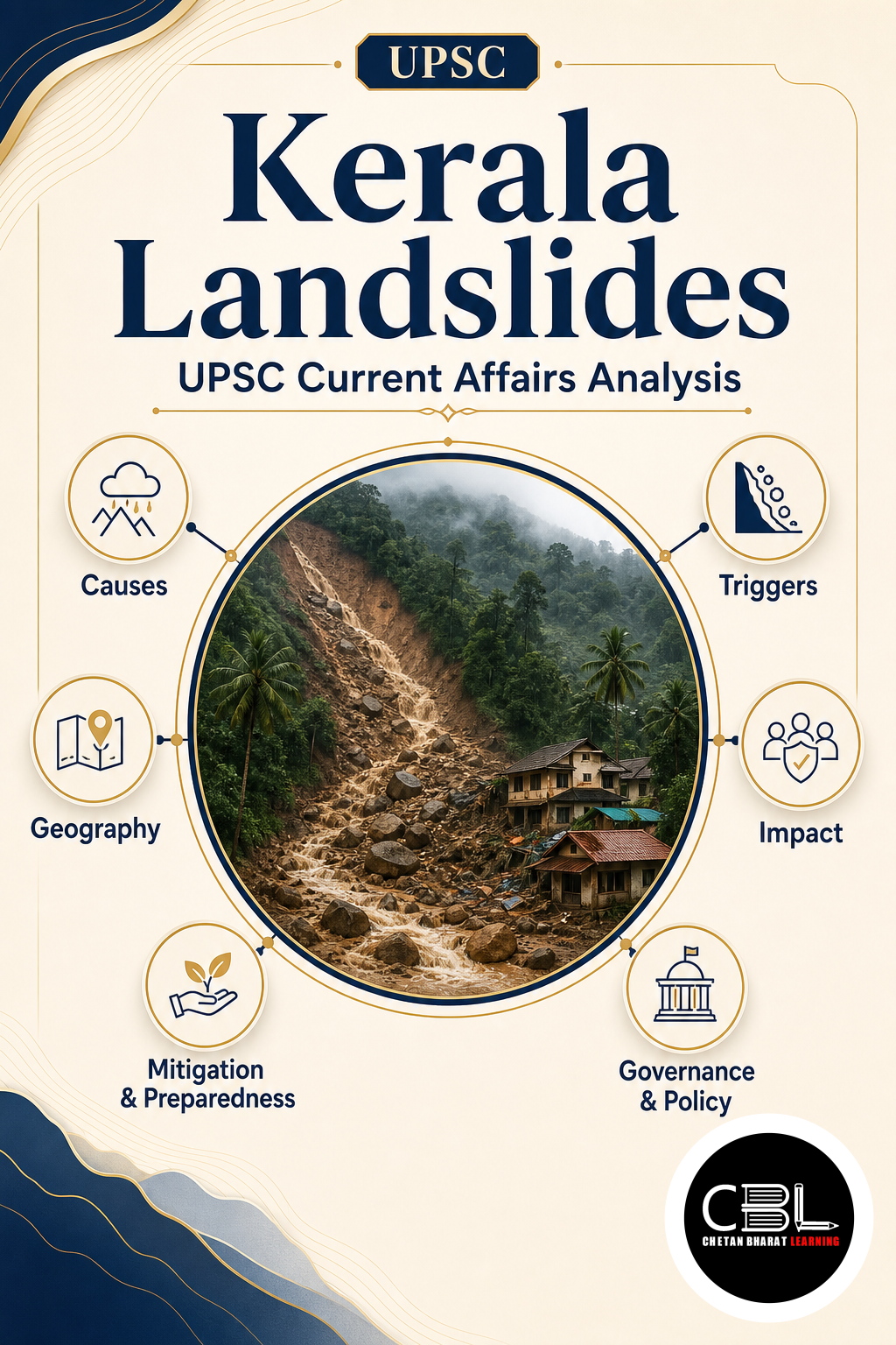 Kerala landslides explained for UPSC aspirants