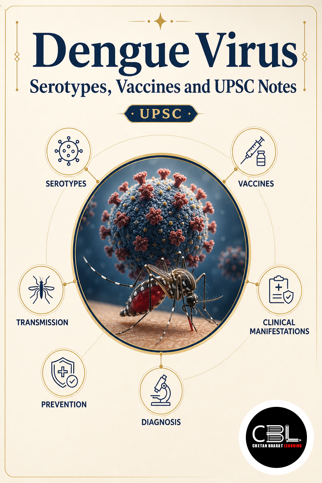 Dengue Virus explained for UPSC aspirants