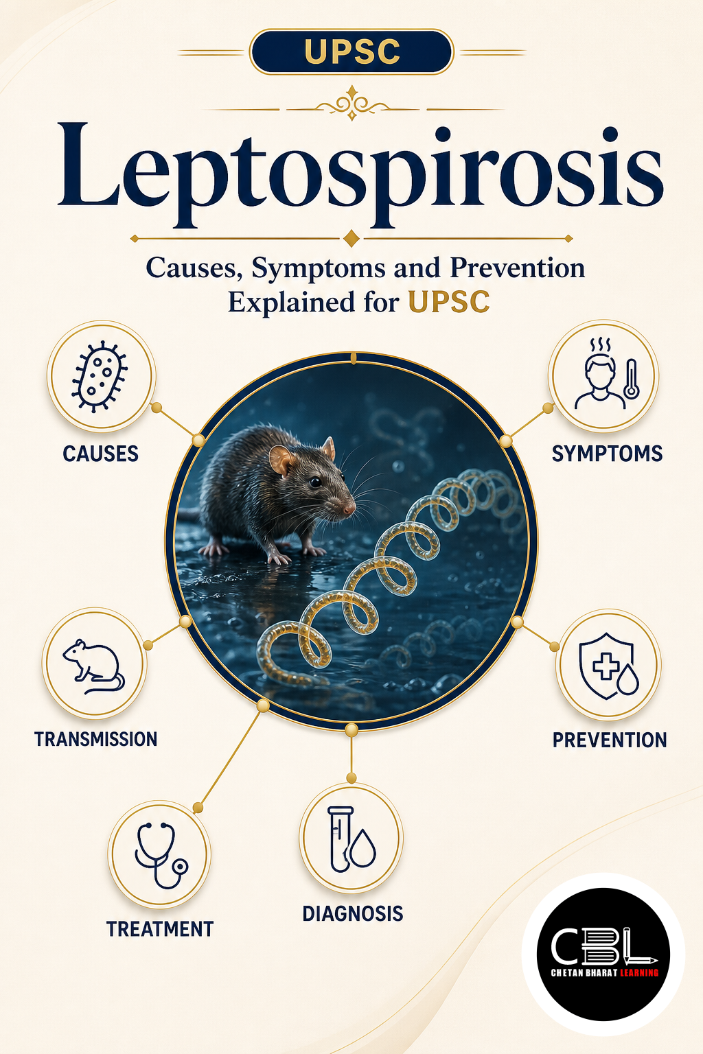 Leptospirosis explained for UPSC aspirants