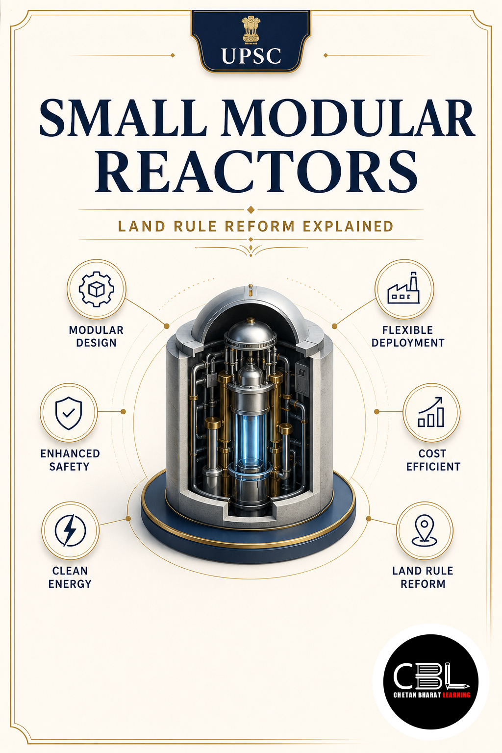 Small Modular Reactors explained for UPSC aspirants