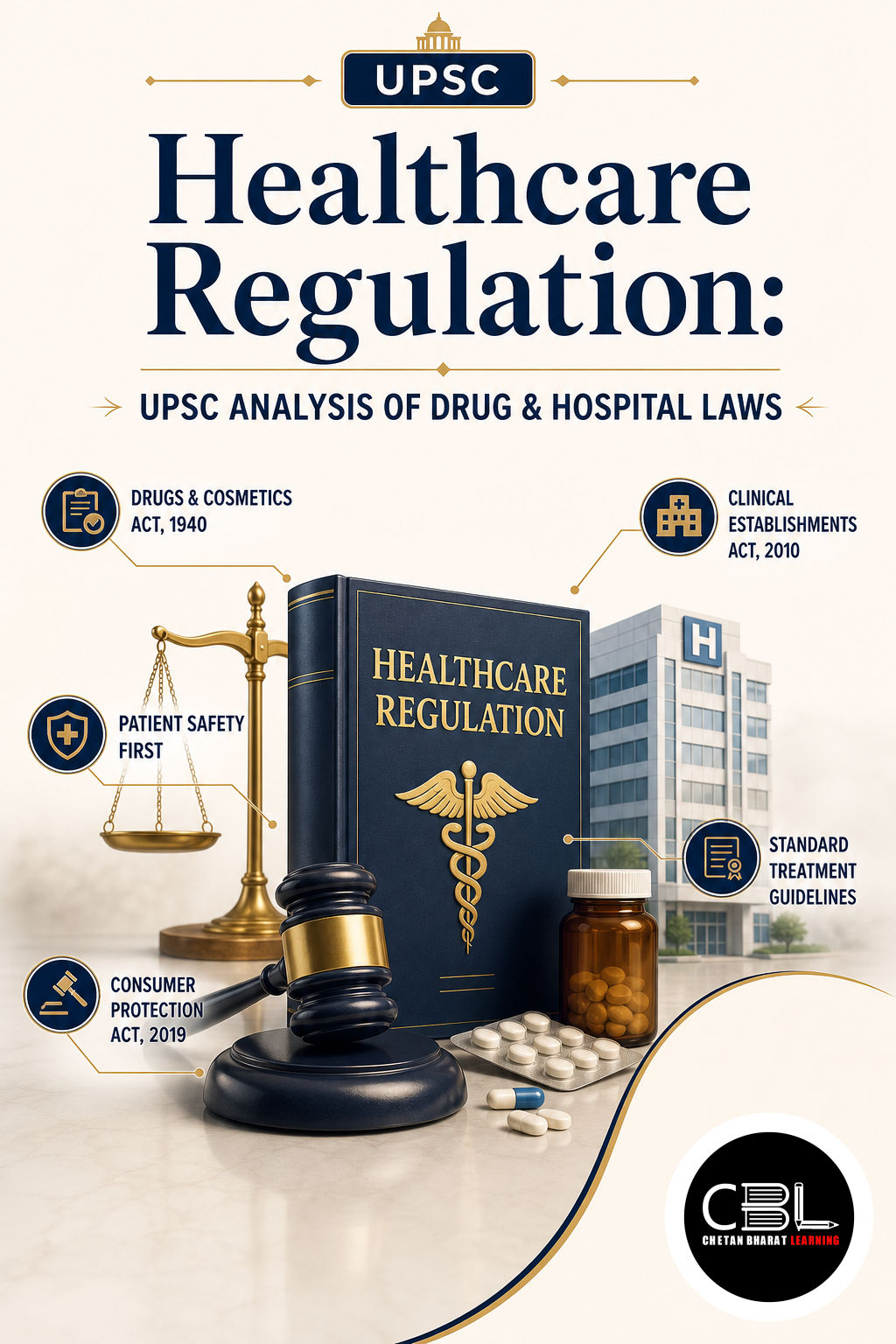 Healthcare Regulation: UPSC Analysis of Drug & Hospital Laws