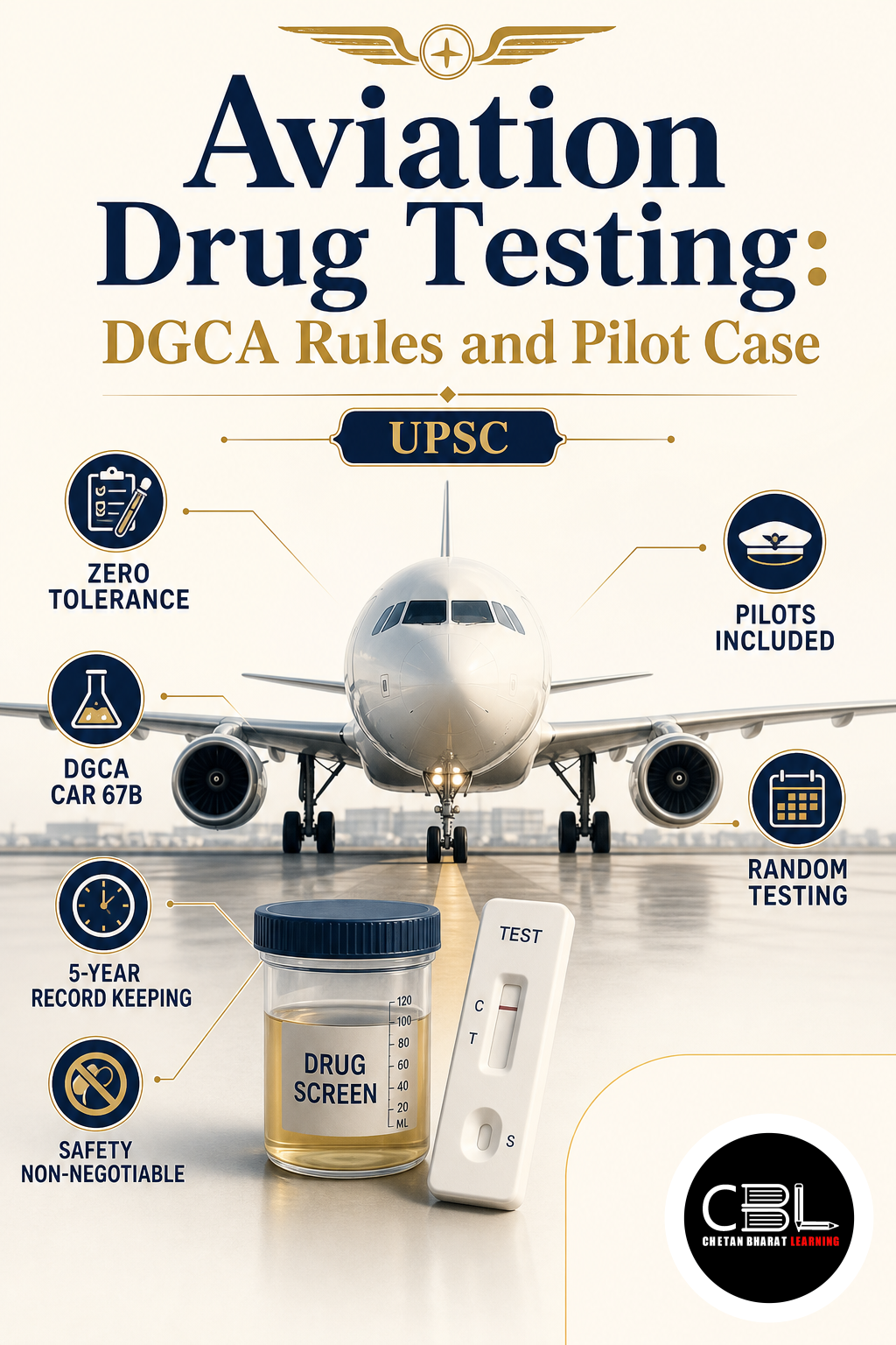 Aviation Drug Testing: DGCA Rules and Pilot Case
