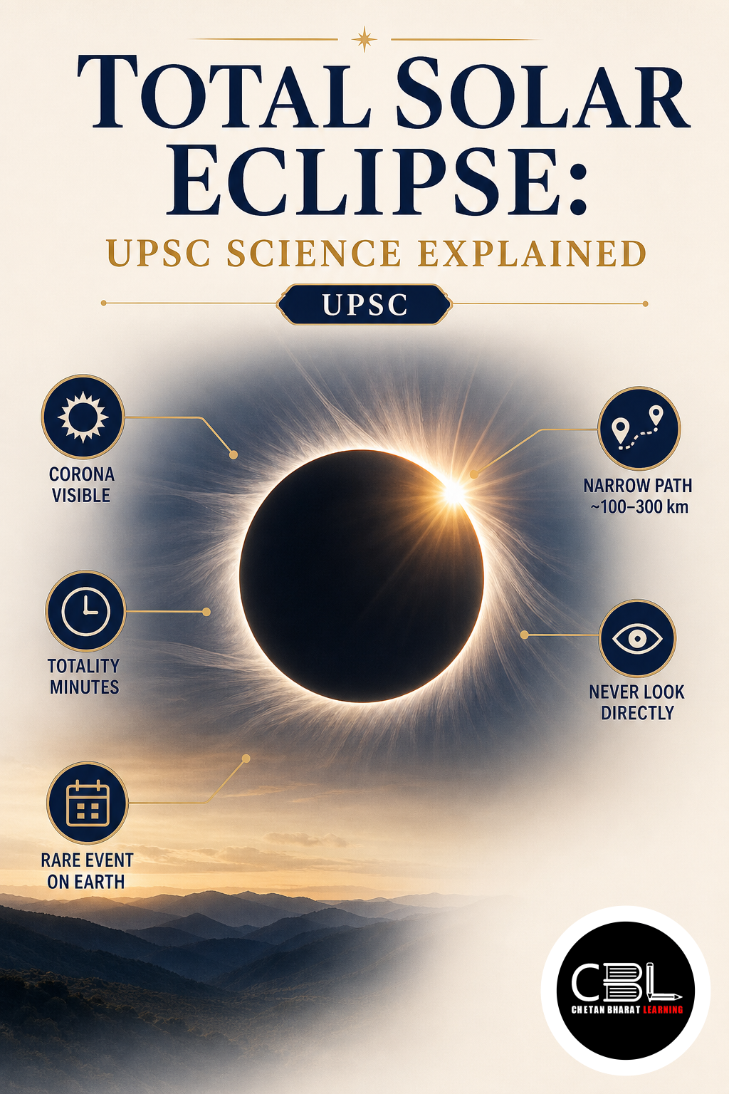 Total Solar Eclipse: UPSC Science Explained