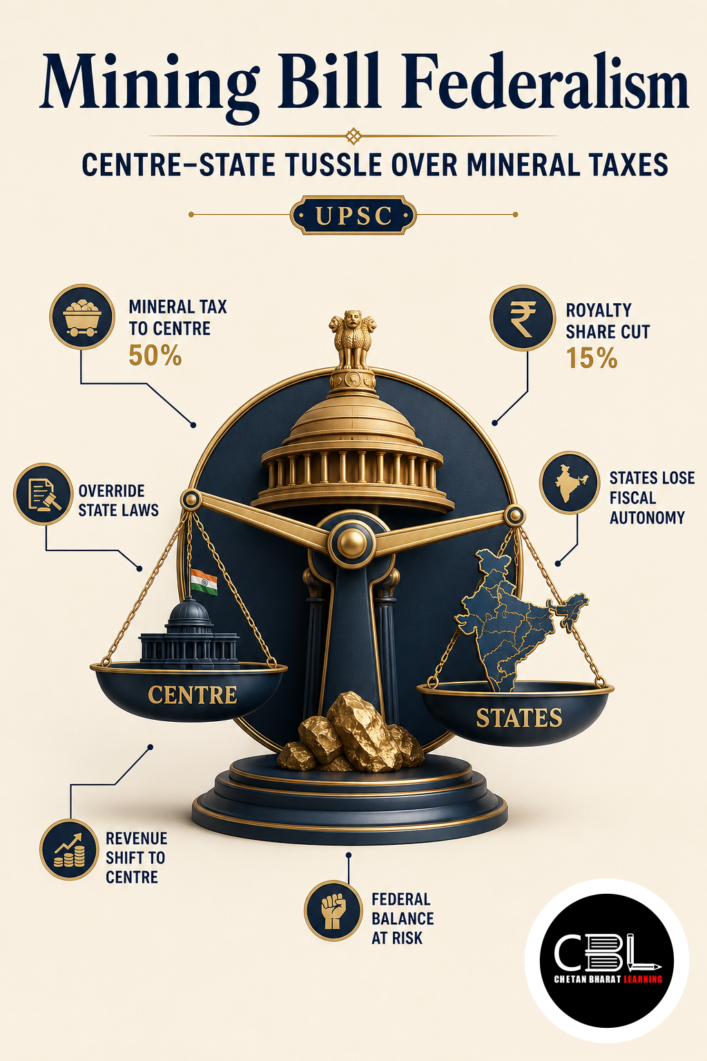 Mining Bill Federalism explained for UPSC aspirants