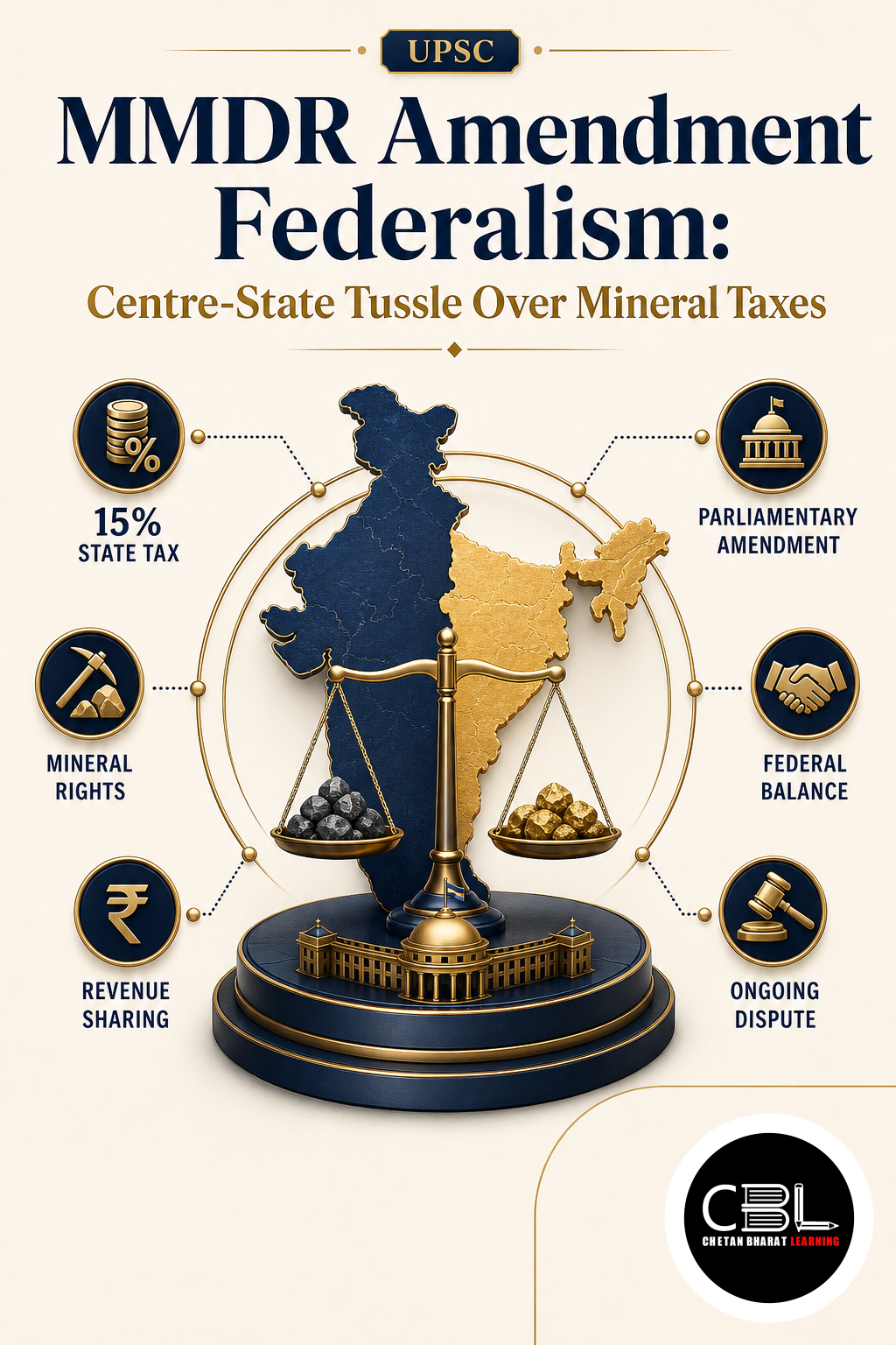 MMDR Amendment Federalism: Centre-State Tussle Over Mineral Taxes