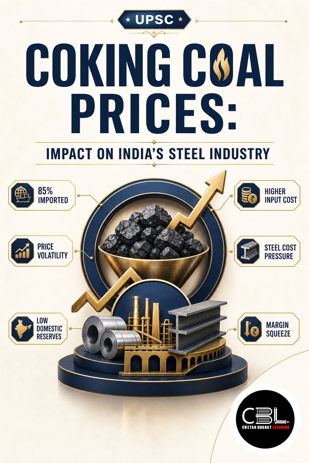 Coking Coal Prices: Impact on India’s Steel Industry