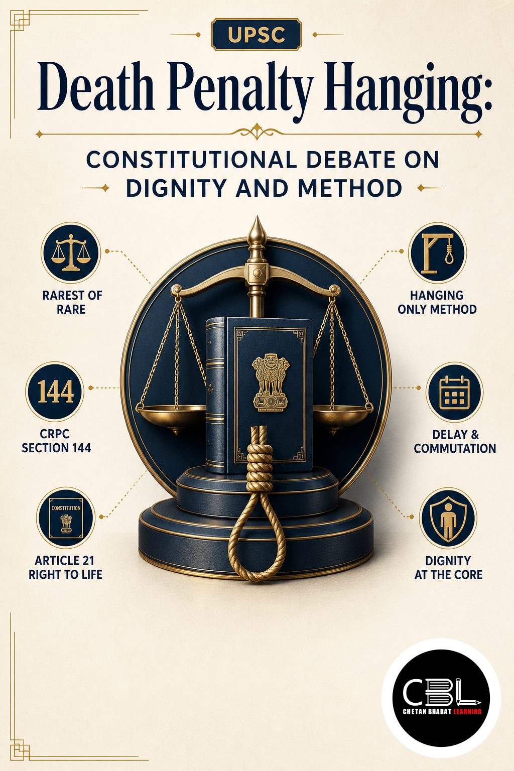 Death Penalty Hanging explained for UPSC aspirants