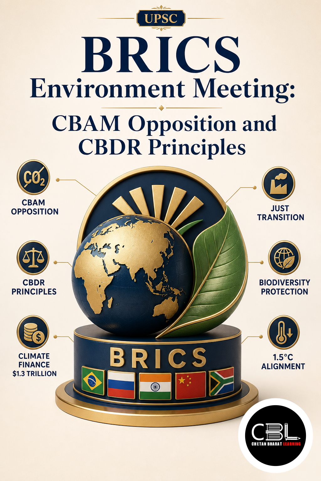 BRICS Environment Meeting: CBAM Opposition and CBDR Principles