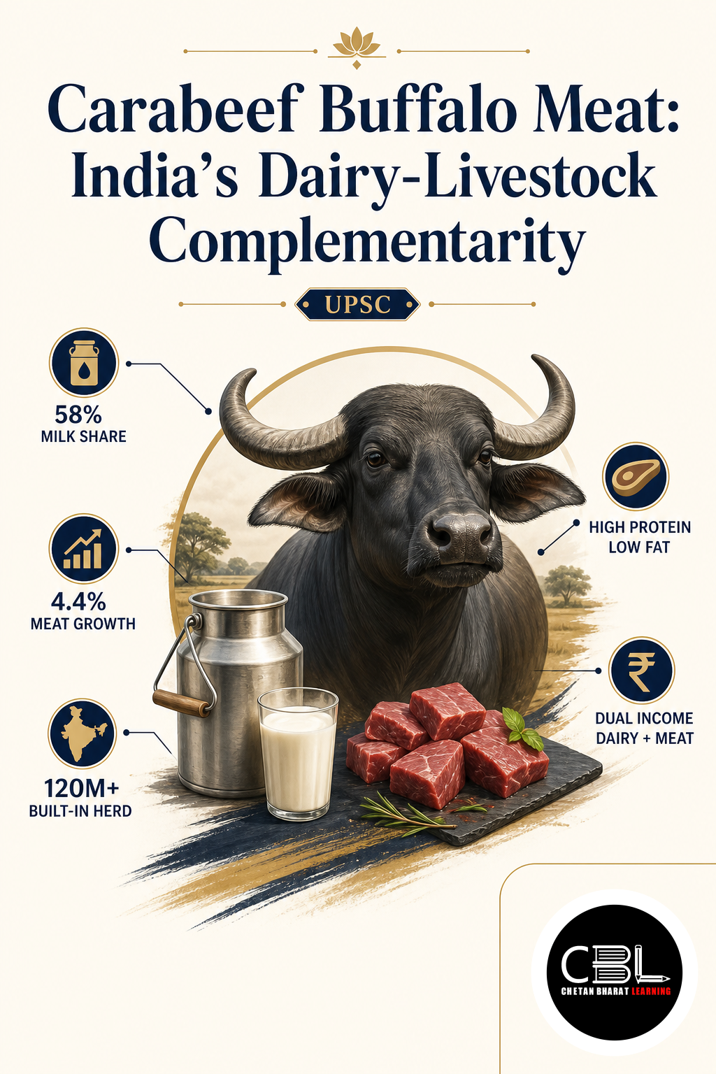 Carabeef Buffalo Meat: India’s Dairy-Livestock Complementarity