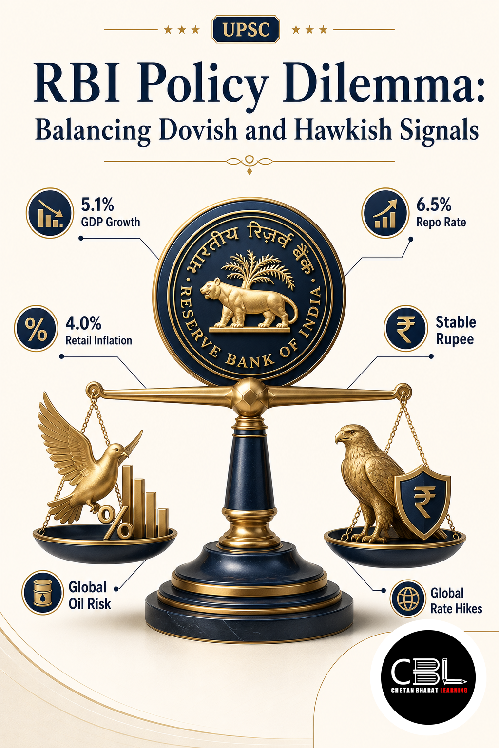 RBI Policy Dilemma explained for UPSC aspirants
