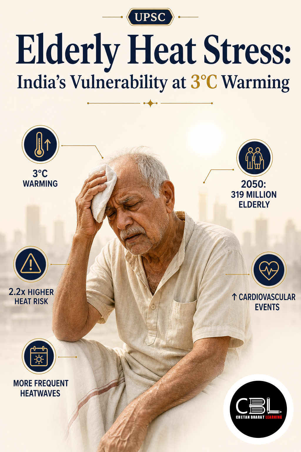 Elderly Heat Stress explained for UPSC aspirants