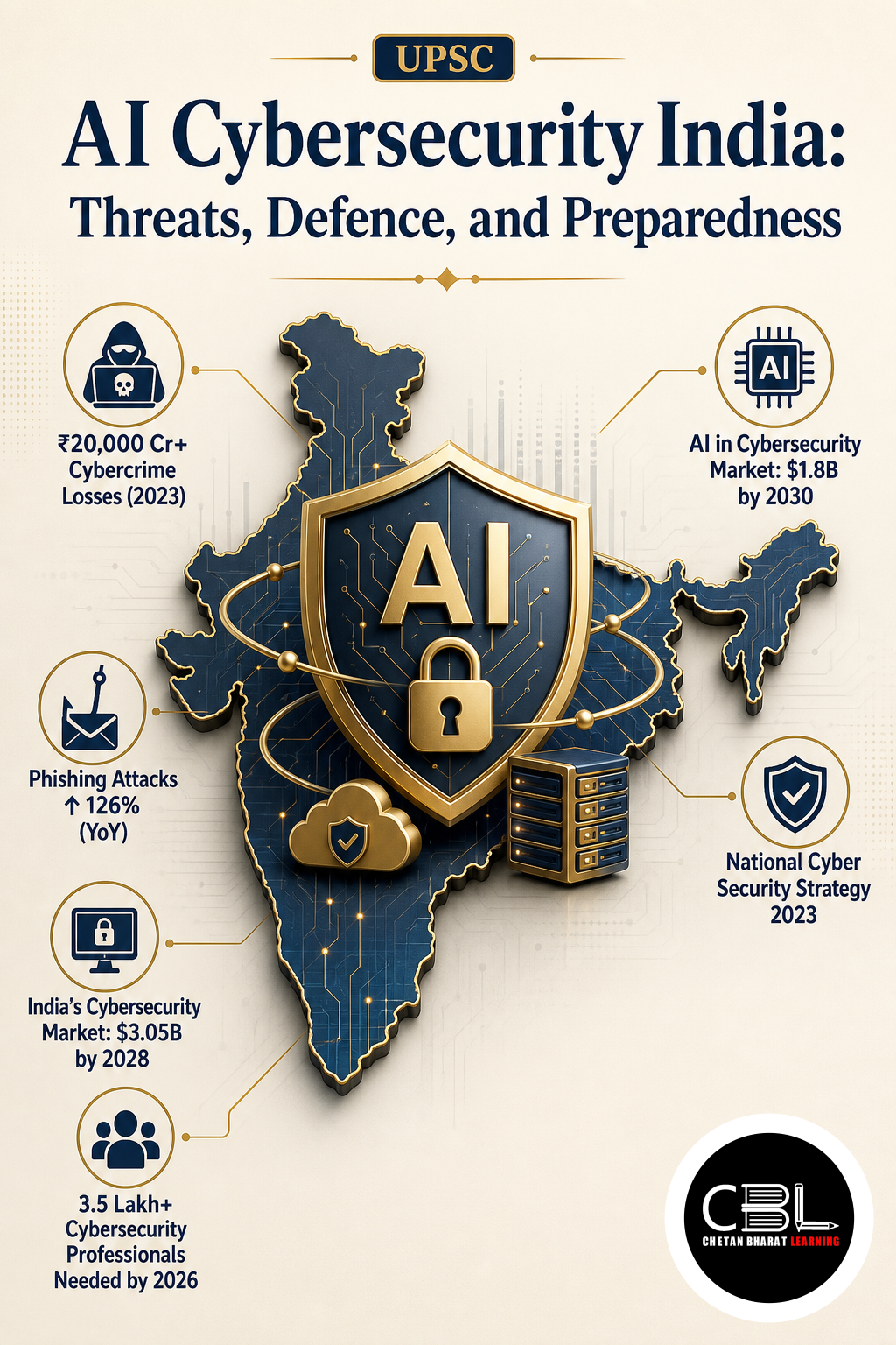 AI Cybersecurity India: Threats, Defence, and Preparedness