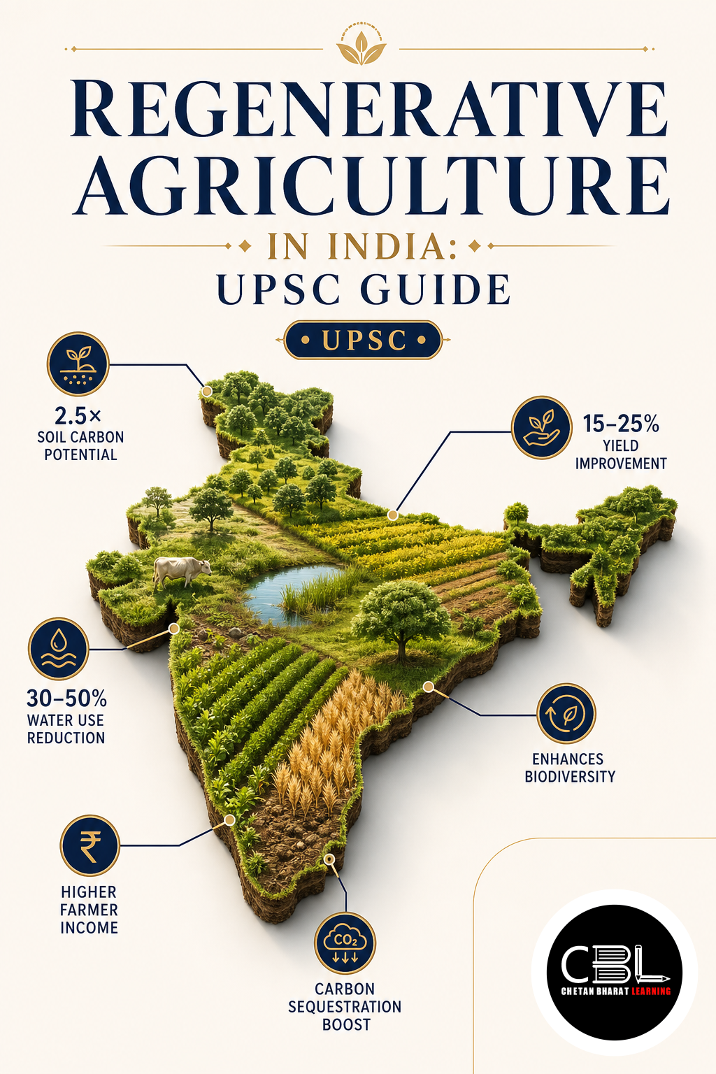 regenerative agriculture explained for UPSC aspirants