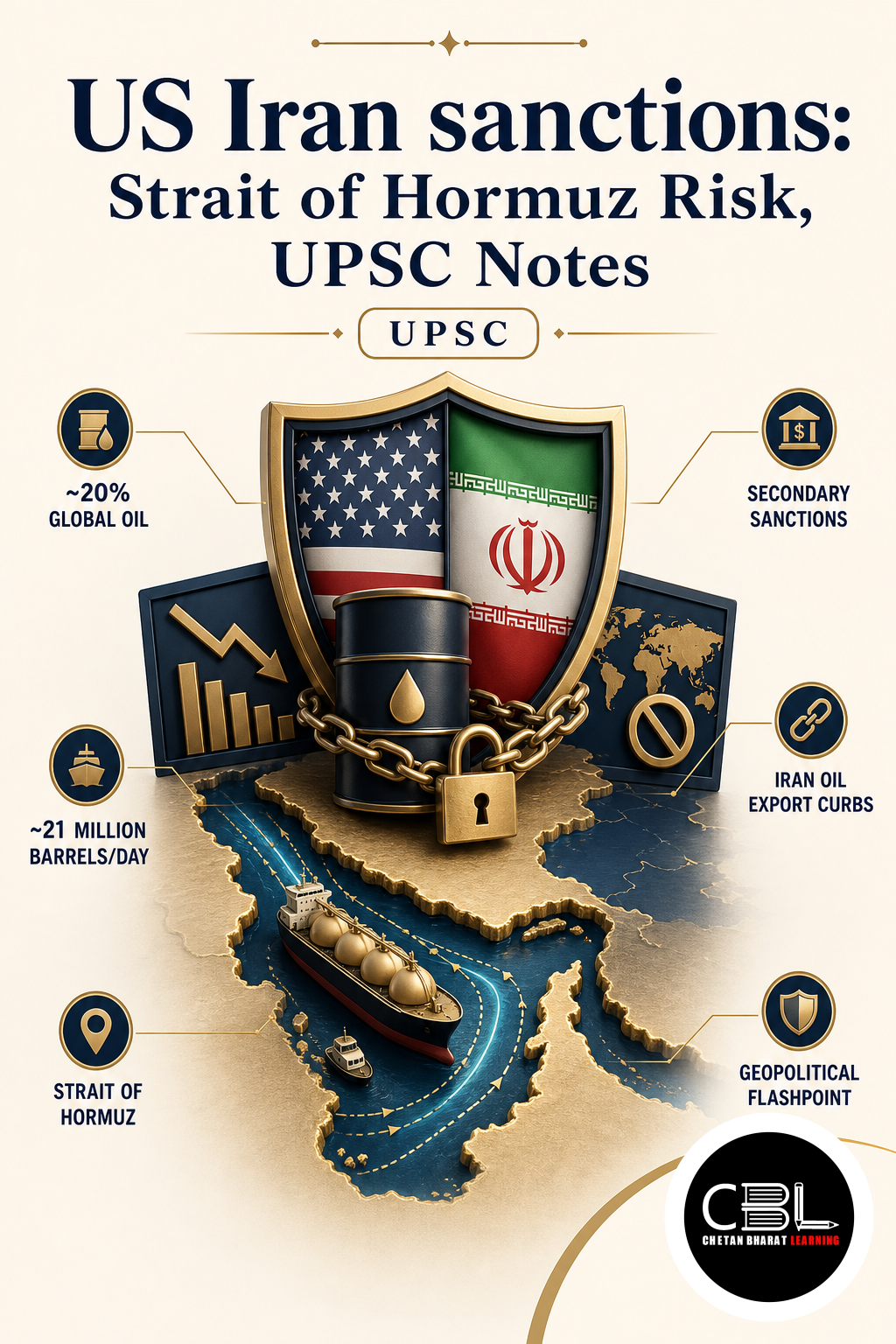US Iran sanctions explained for UPSC aspirants
