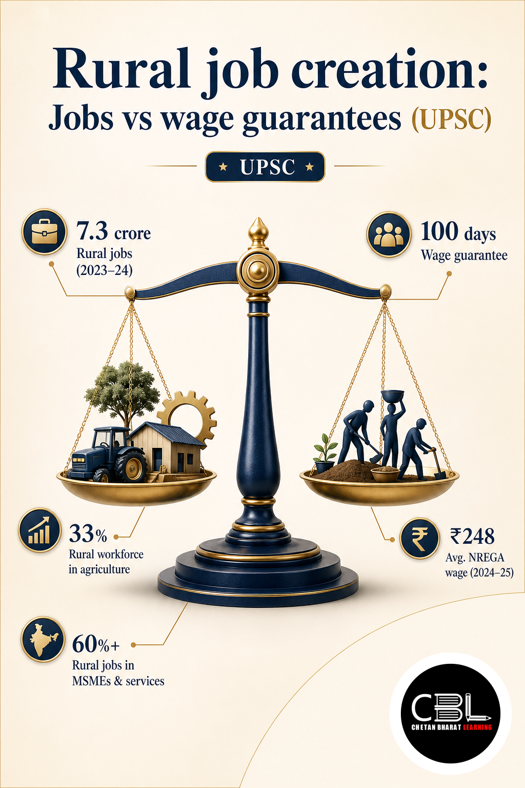 rural job creation explained for UPSC aspirants