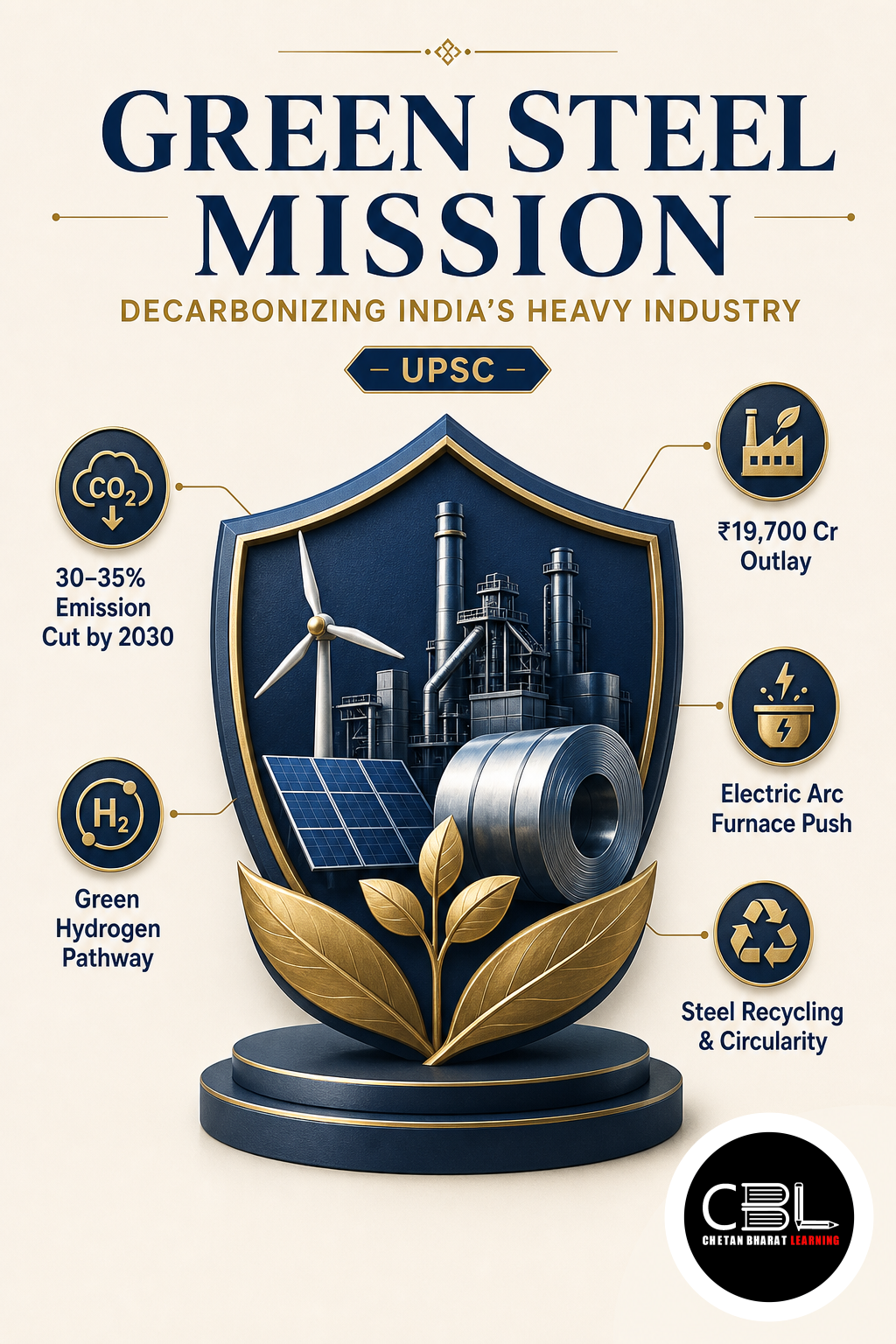 Green Steel Mission: Decarbonizing India’s Heavy Industry