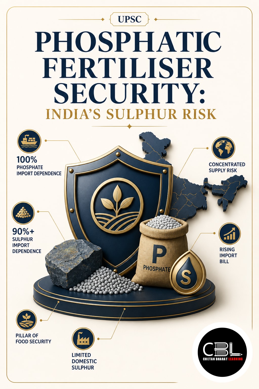 Phosphatic Fertiliser Security: India’s Sulphur Risk