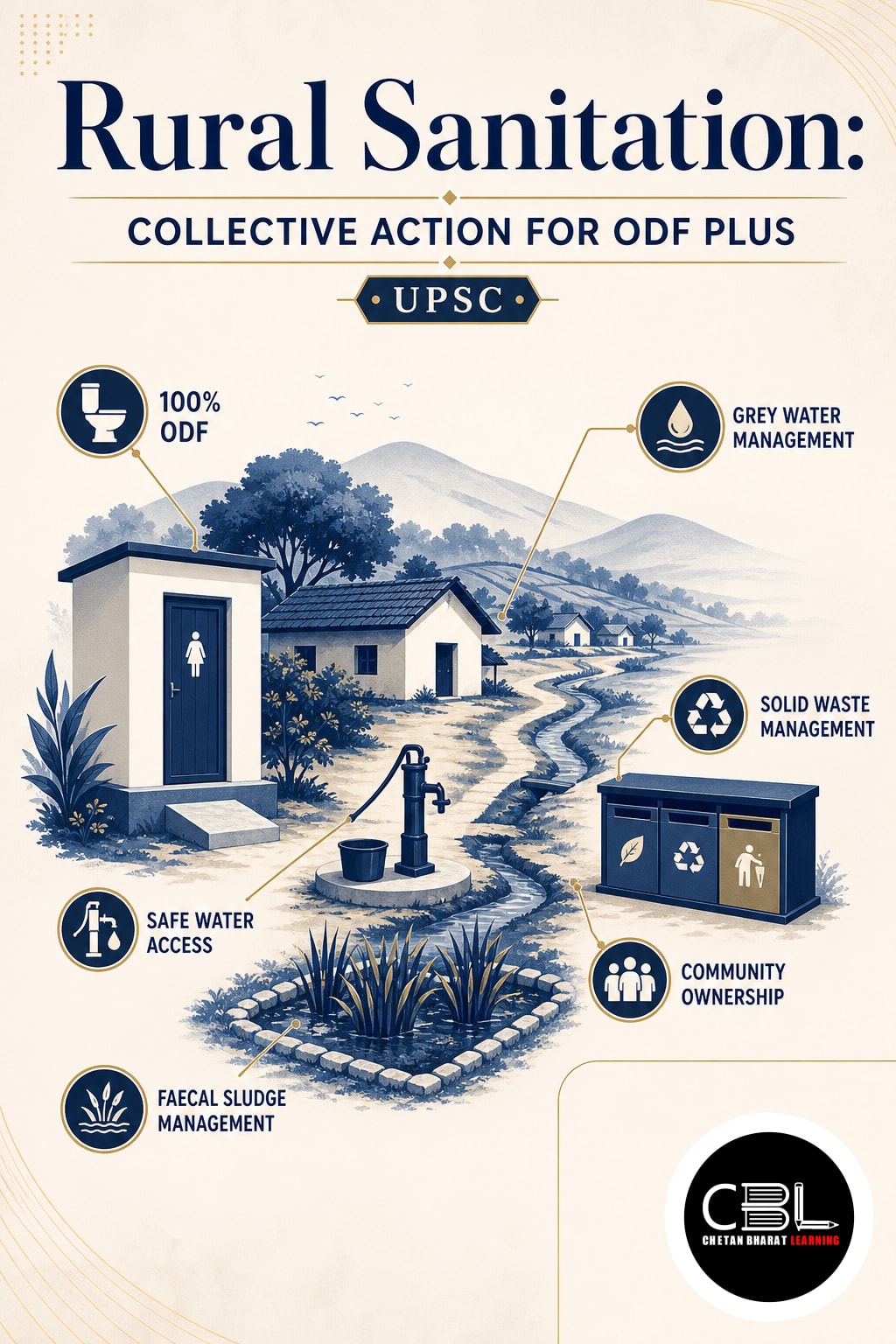 Rural Sanitation: Collective Action for ODF Plus