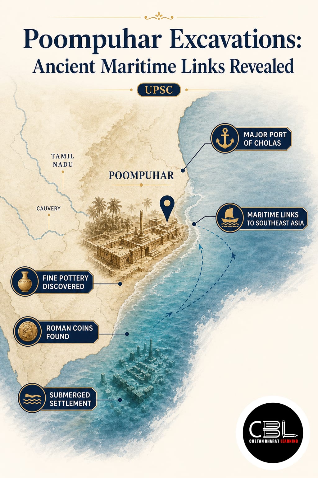 Poompuhar Excavations: Ancient Maritime Links Revealed
