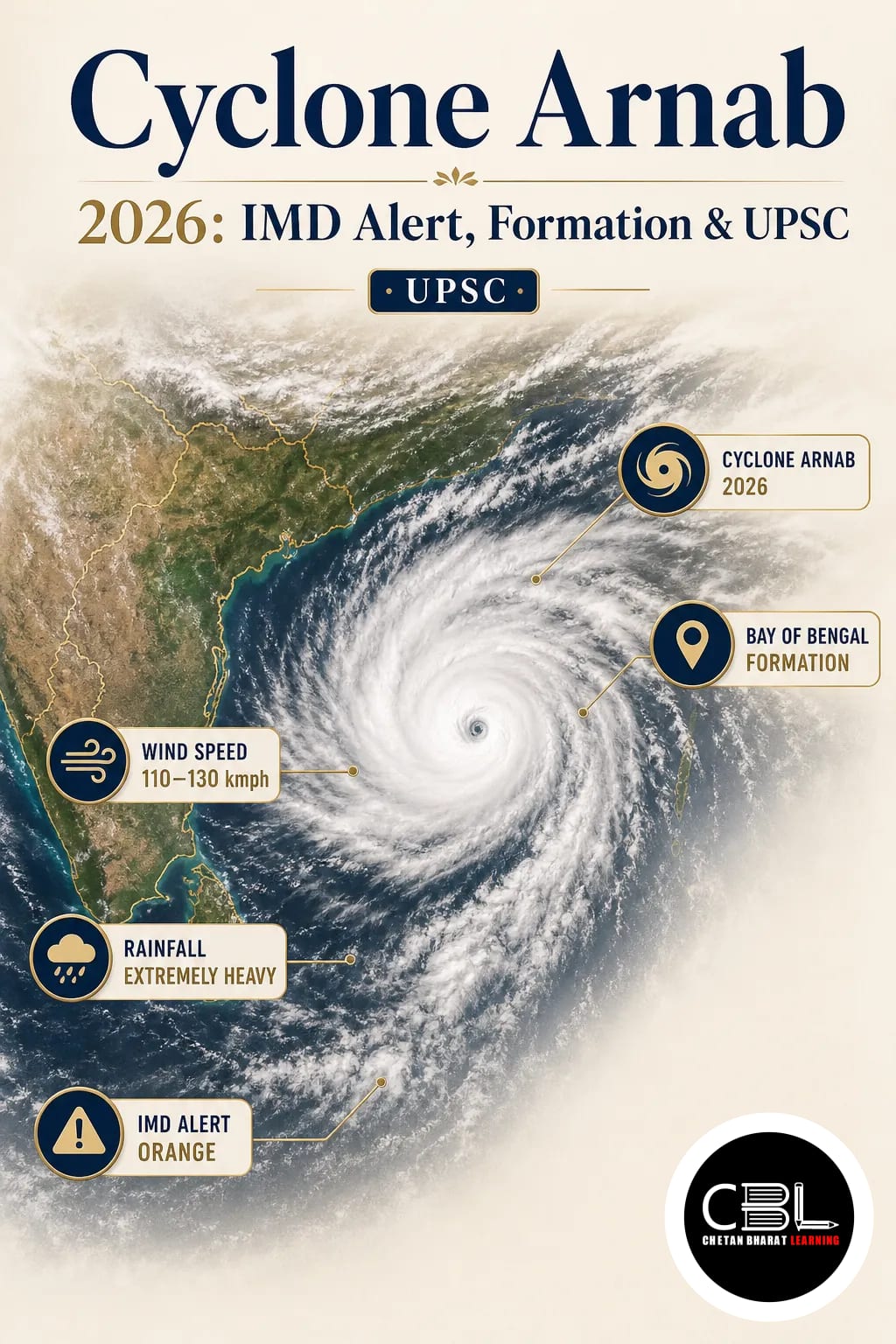 Cyclone Arnab explained for UPSC aspirants