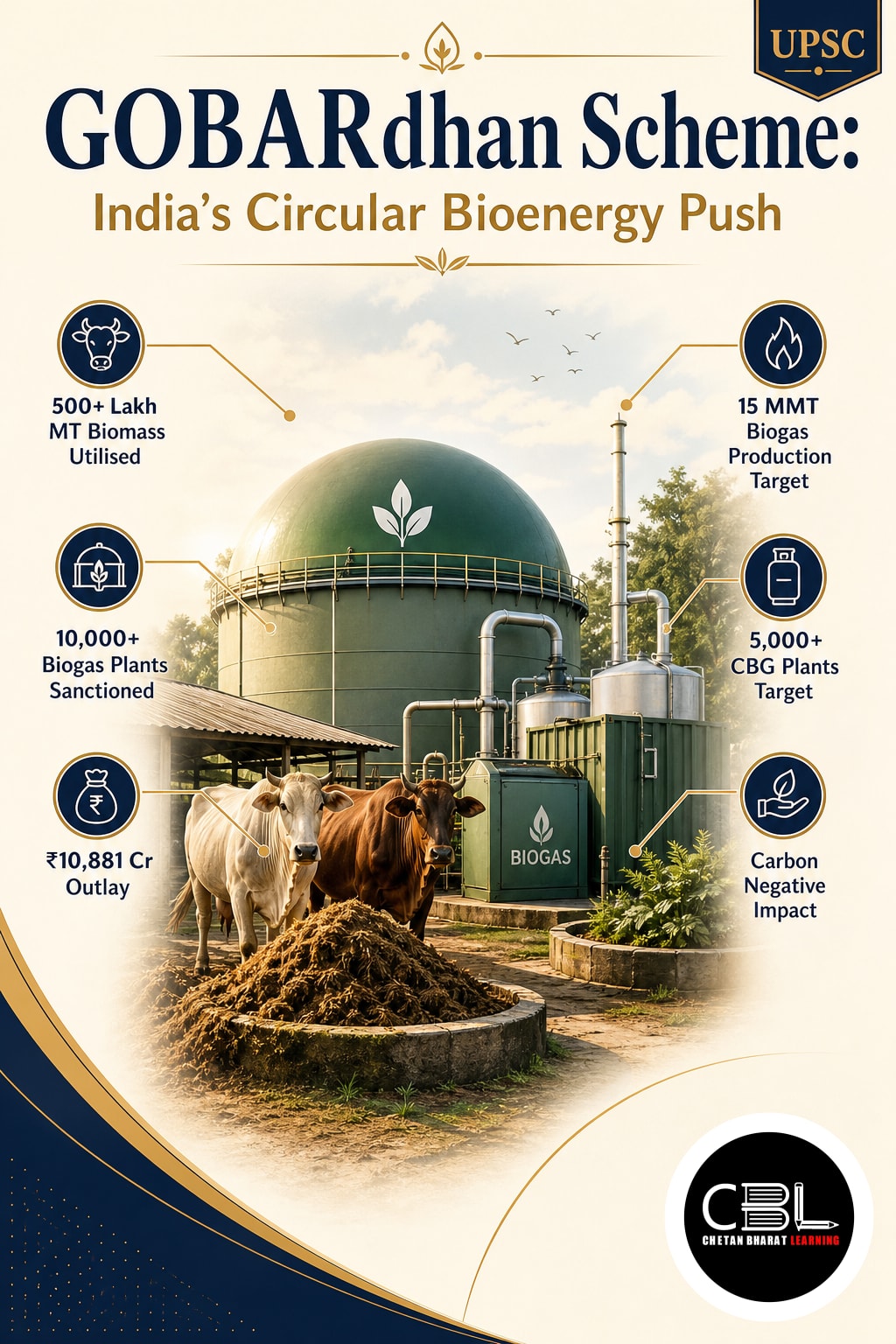 GOBARdhan Scheme: India’s Circular Bioenergy Push