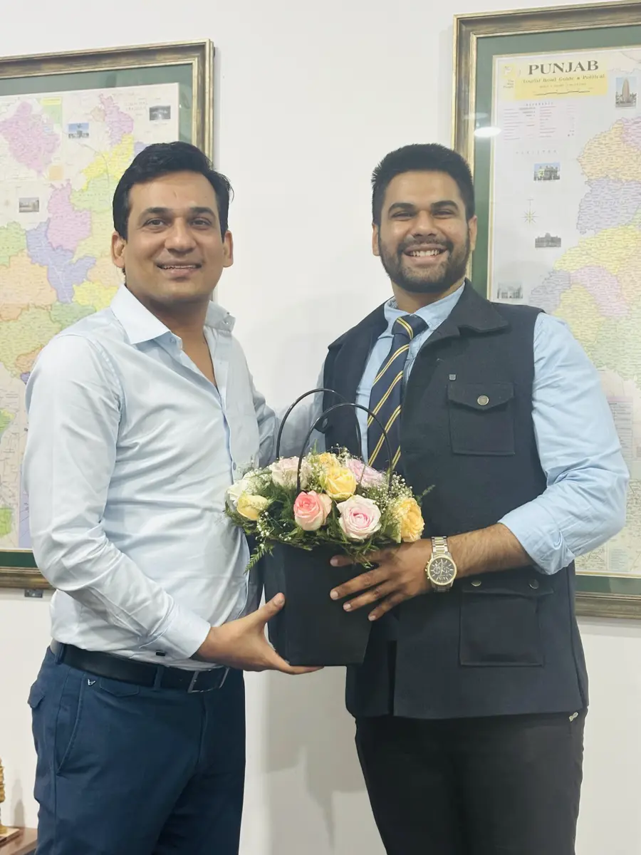 Chetan Sir with Gursimrat Singh