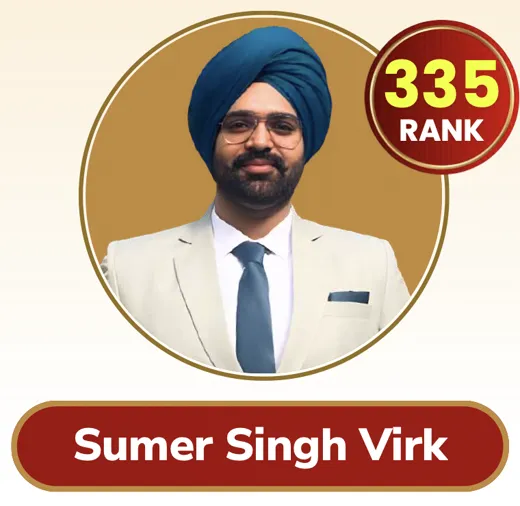 Sumer Singh Virk, AIR 335